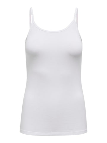 JDYMILA S/L SINGLET TOP JRS NOOS white