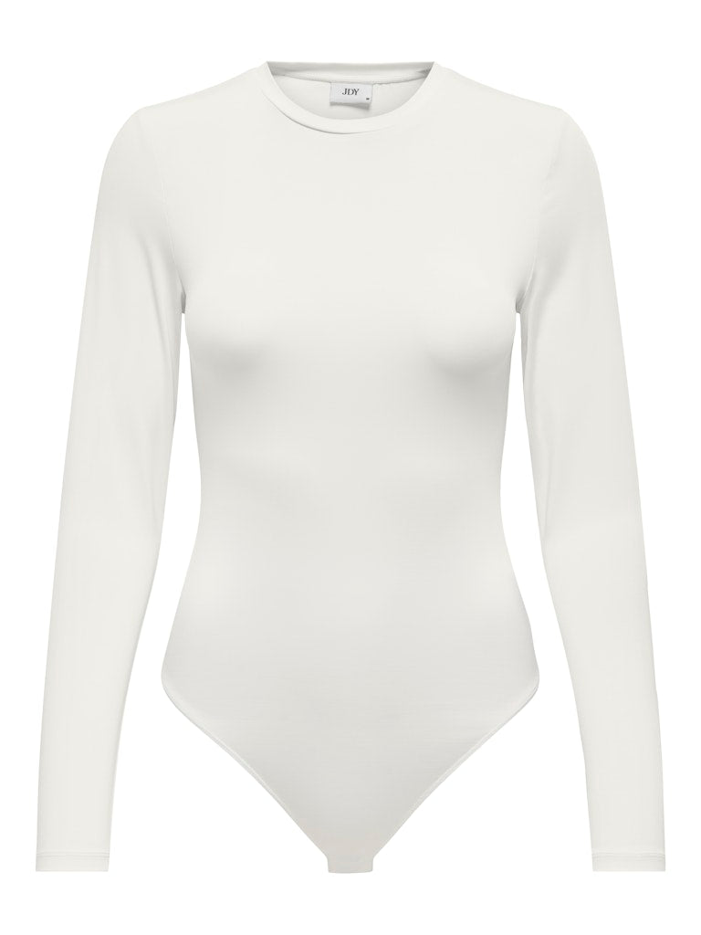 JDYJAMIE L/S O-NECK BODY JRS EXP CLOUD DANCER