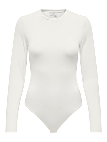 JDYJAMIE L/S O-NECK BODY JRS EXP CLOUD DANCER