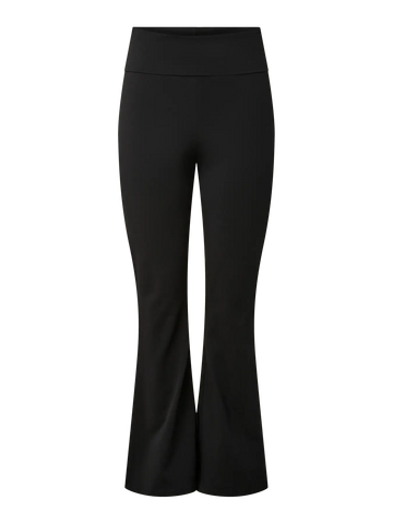 PCGEORGINA MW FLARED LEGGING JRS D2D BLACK kok6512