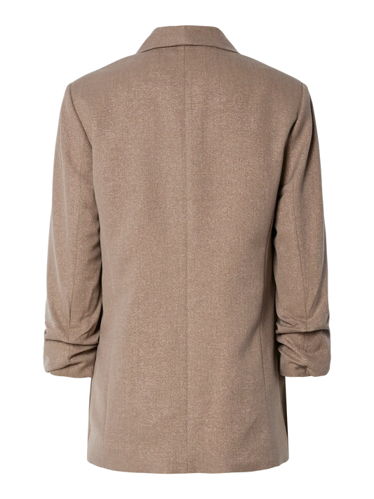PCBOSELLA 3/4 GLITTER BLAZER Fossil GOLD LUREX lup12