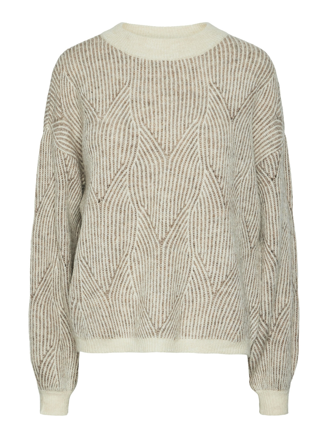 PCJENNA LS O-NECK KNIT NOOS BC 994