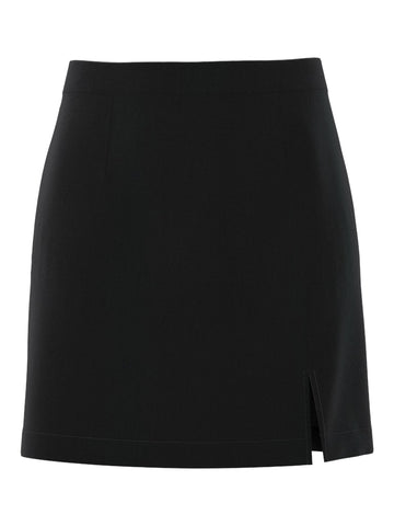 PCBOZZY HW SLIT SKIRT NOOS BC BLACK