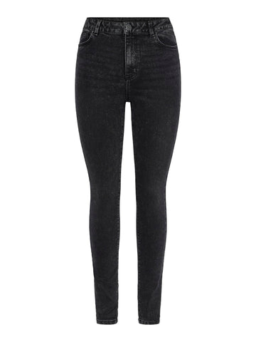 PCDANA HW SKINNY JEANS DG202 BC dark grey