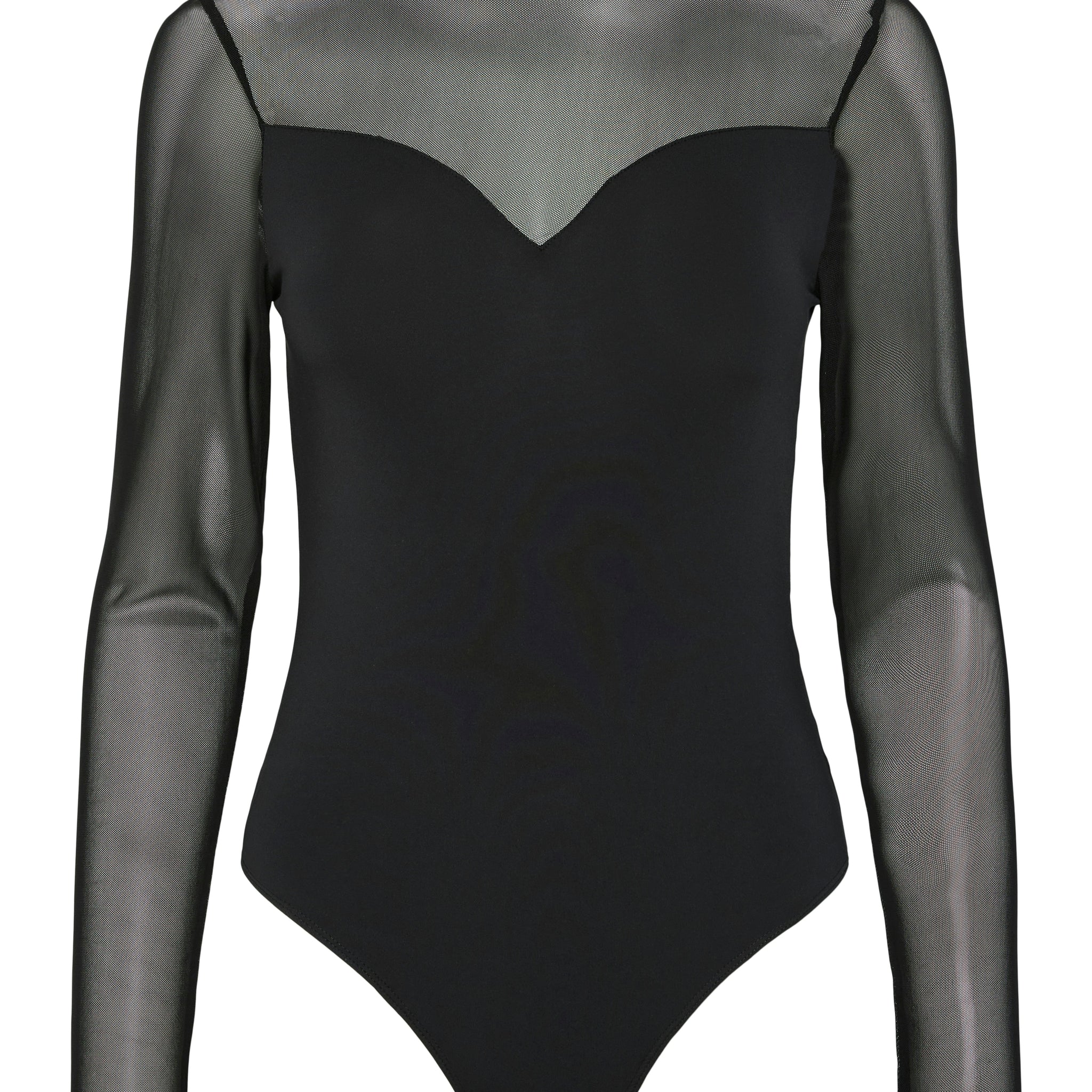 PCMILLY LS MESH BODYSTOCKING NOOS 9090 556