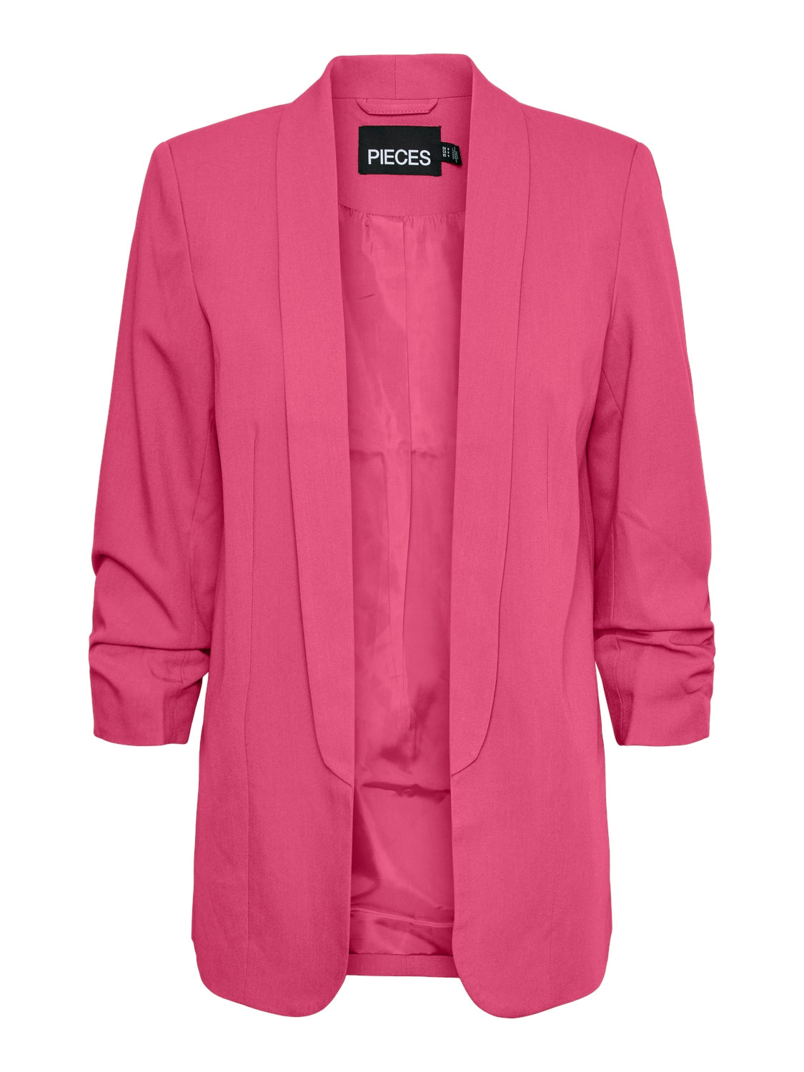 PCBOSELLA 3/4 BLAZER hot pink 004