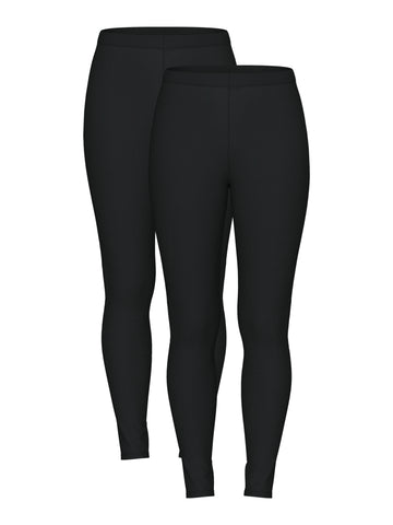 PCAMELIA LEGGINGS 2-PACK JRS NOOS BC black