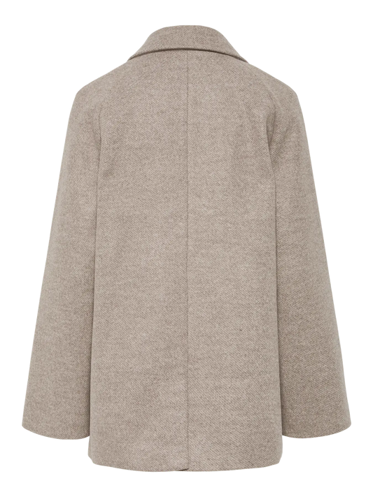 PCMARBEL SHORT COAT NOOS morel