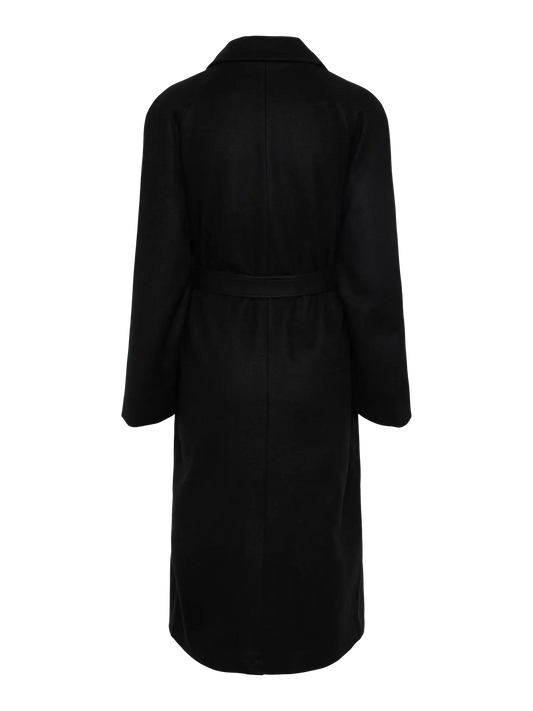 PCMARBEL LONG  COAT NOOS black