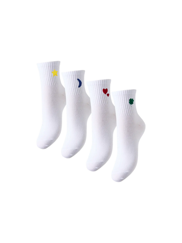 PCMOVA 4 PACK SOCKS NOOS BC 556
