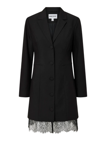 PCEBBA BLAZER DRESS W. LACE DETAIL