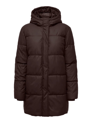 JDYKAMMA WATER REP PUFFER OTW SIJ Chocolate Torte