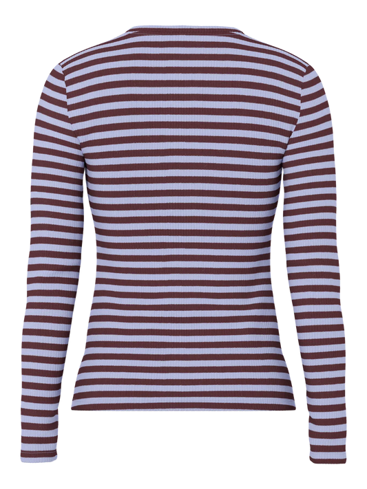 PCRUKA LS TOP JRS NOOS BC Tawny Port BABY LAVENDER nel12 556