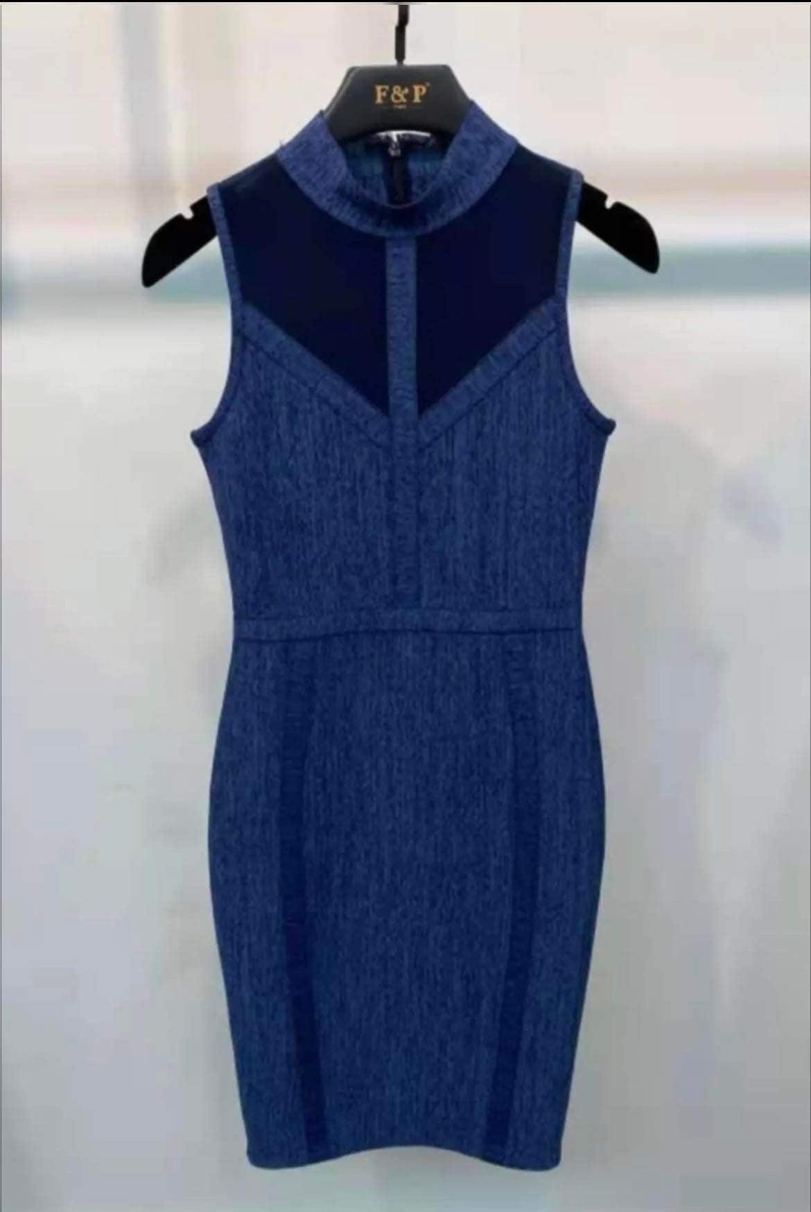 Bella dress blue