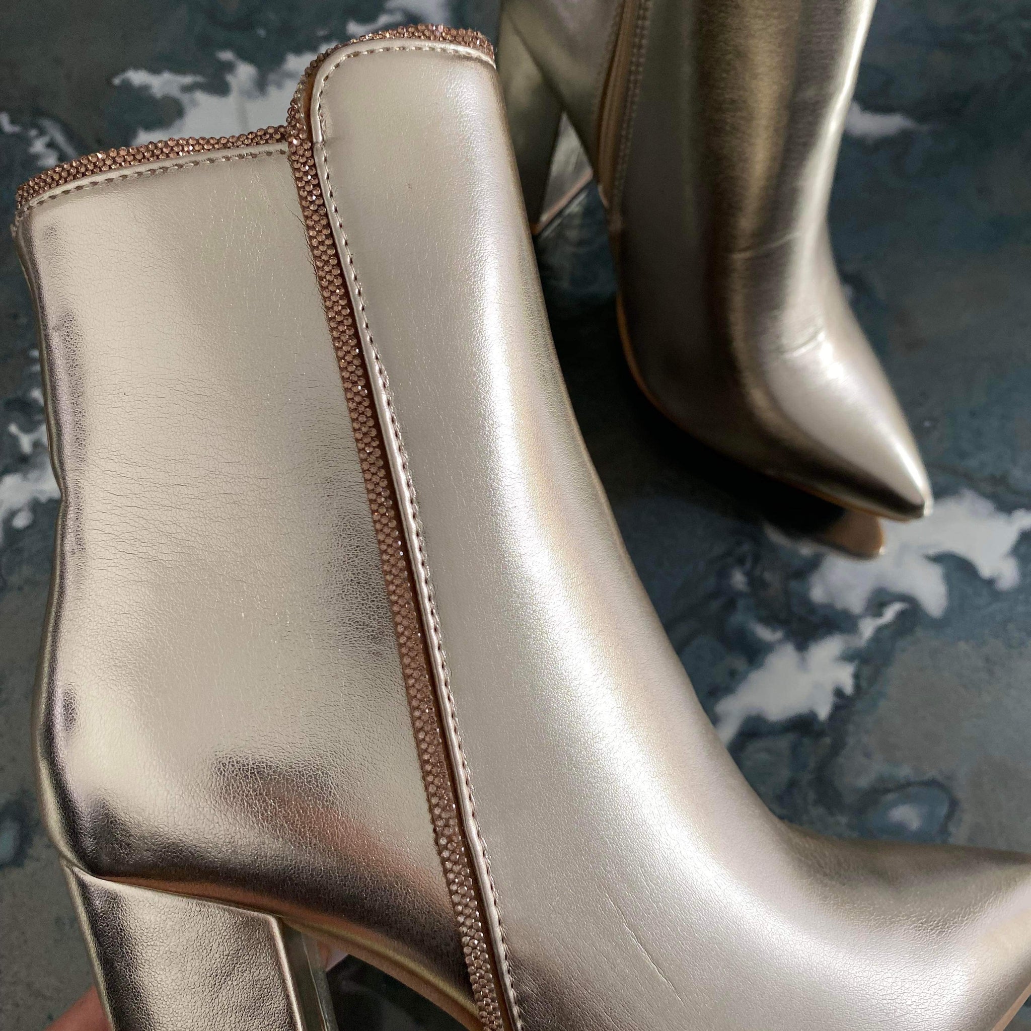 Bridget boots Golden -9535A
