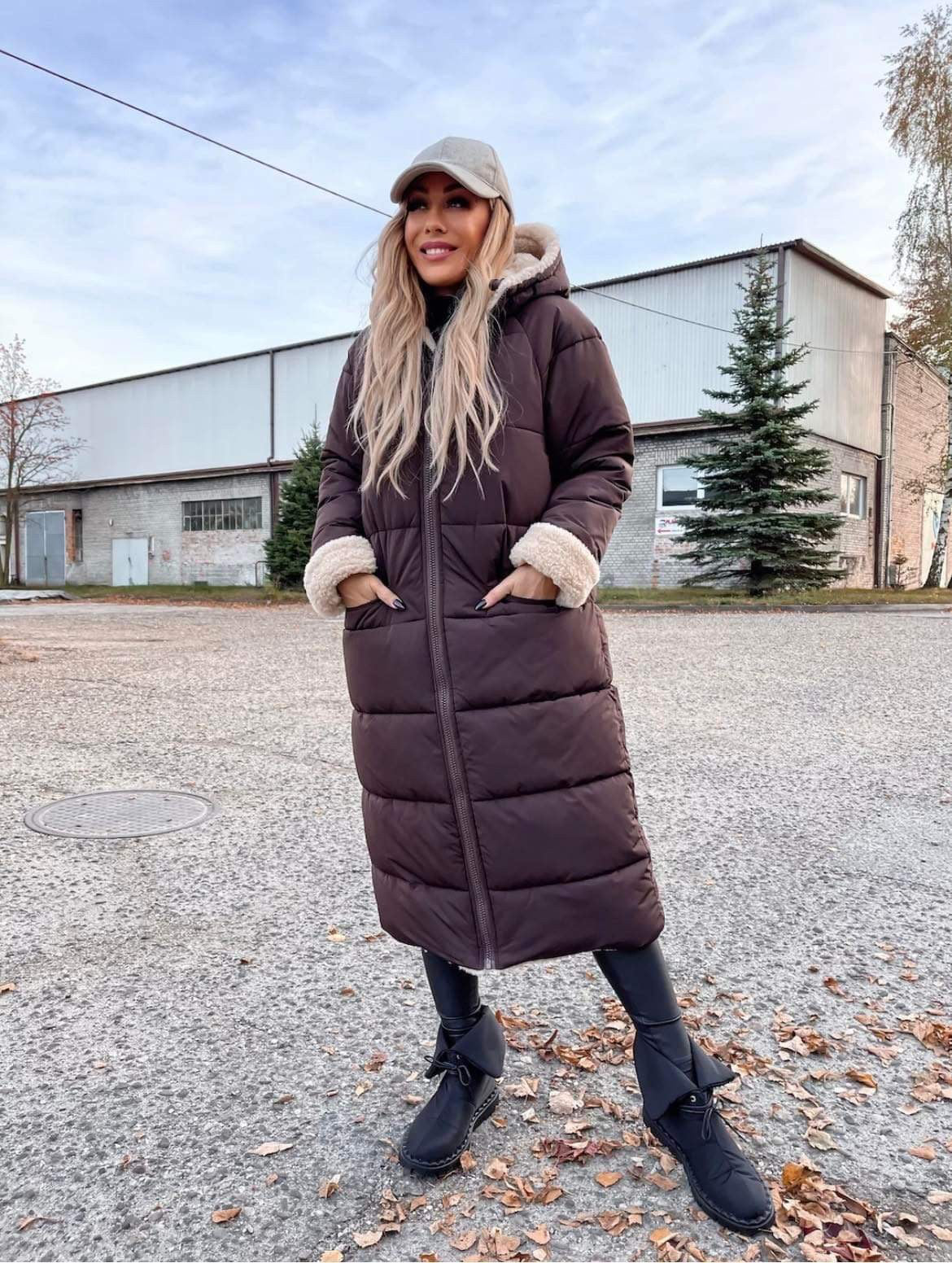 Christi reversible jacket Brown - 8504 1314