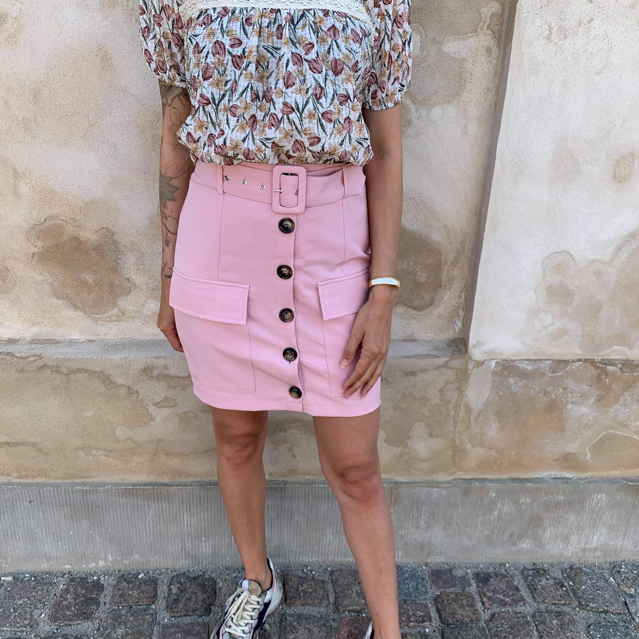 Copperose skirt rosa