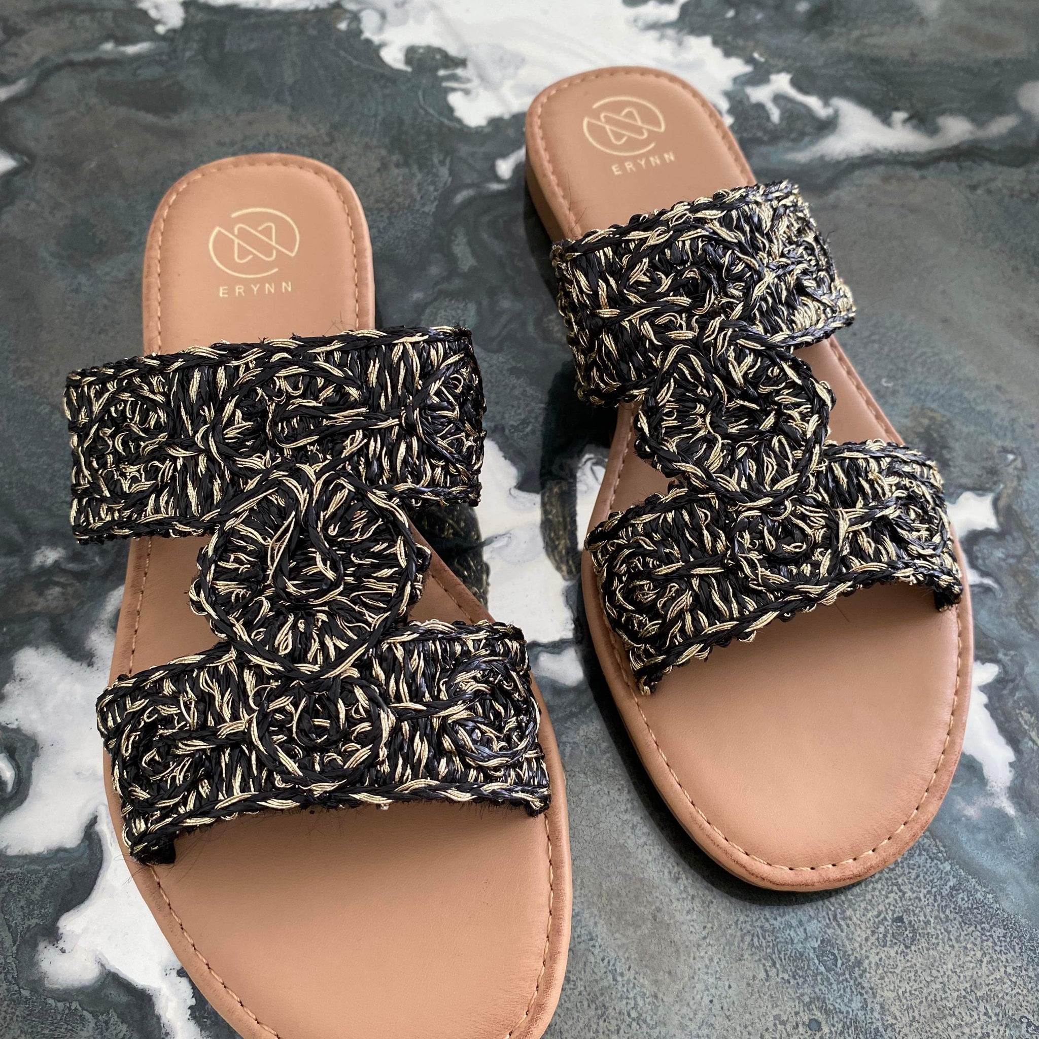Donnia slippers Black -333-213 556 12345
