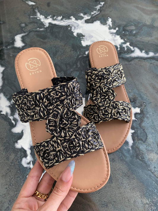 Donnia slippers Black -333-213 556 12345