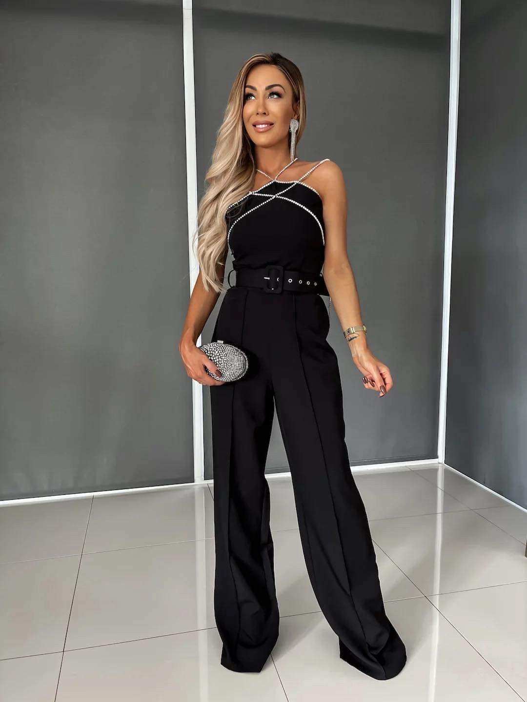 Eli jumpsuit Black 502318 8867