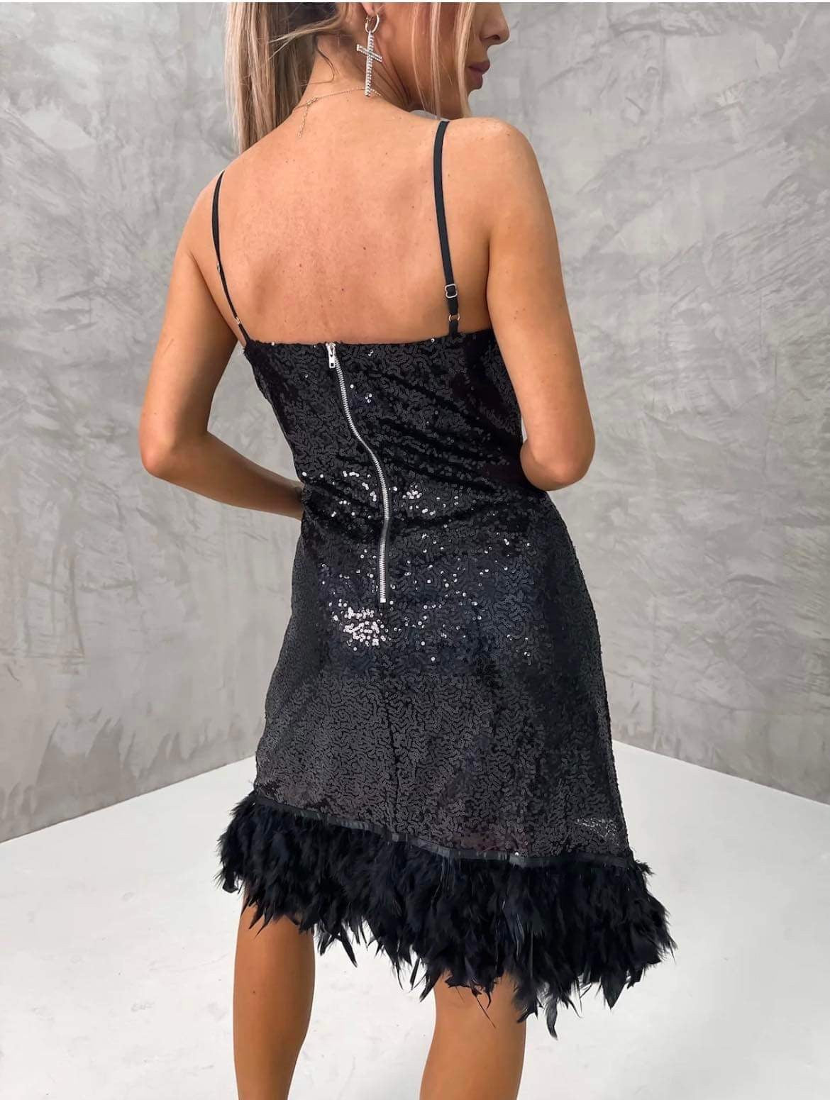 Elsa dress Black 556
