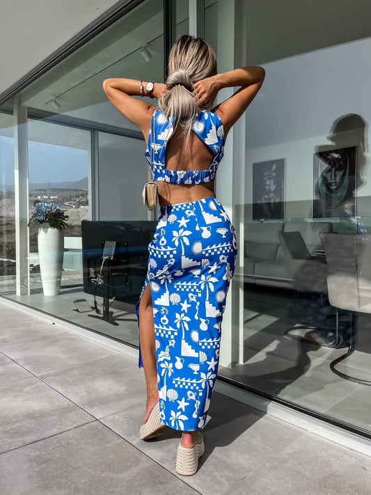 Franza dress blue 516071 556 34567