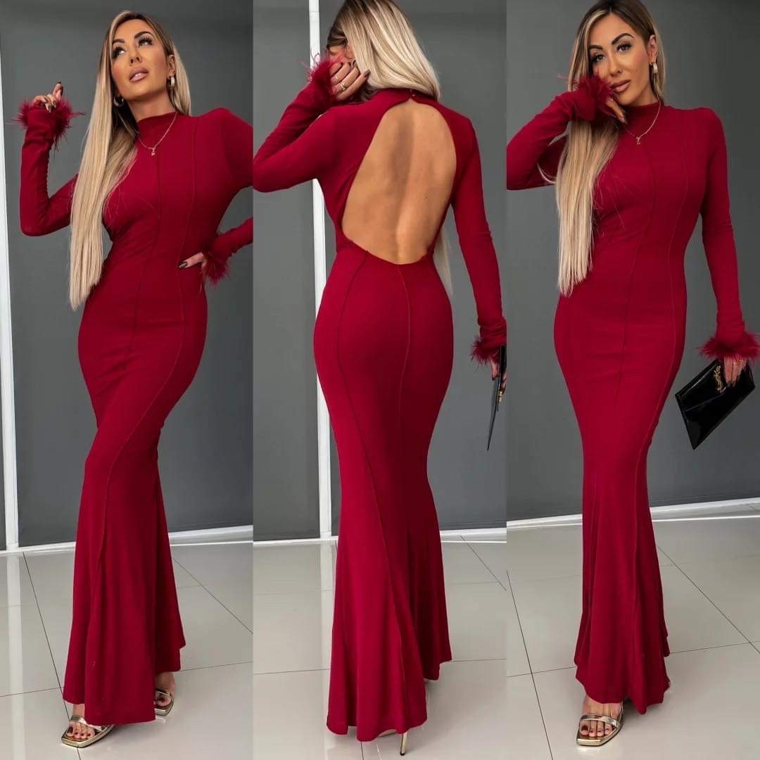 Helene dress red 502383
