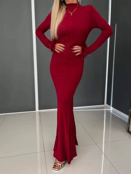 Helene dress red 502383