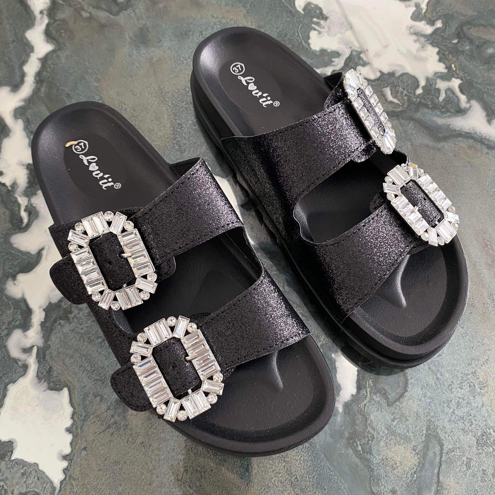 Hilde slippers Black- FB271 556 12345