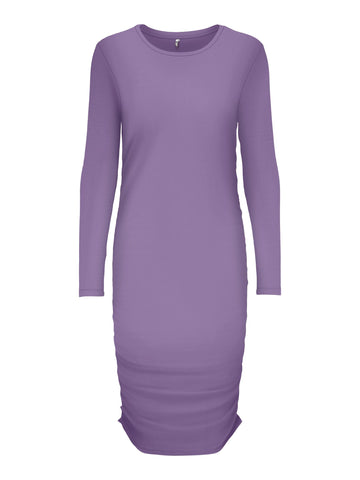 JDYFRANSISKA L/S DRESS JRS  chalk violet