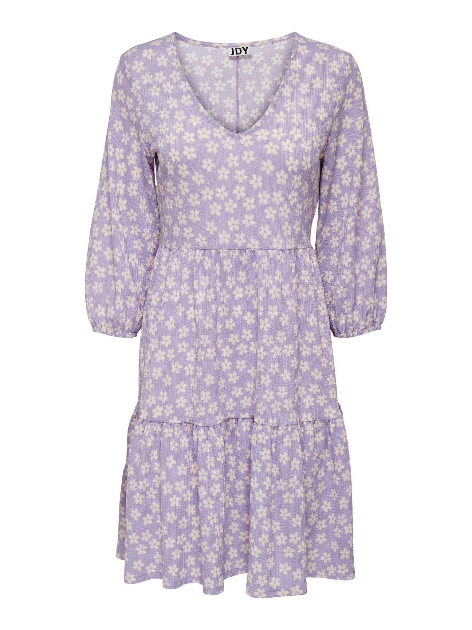 JDYIBI 3/4 V-NECK DRESS JRS purple rose 556 34567