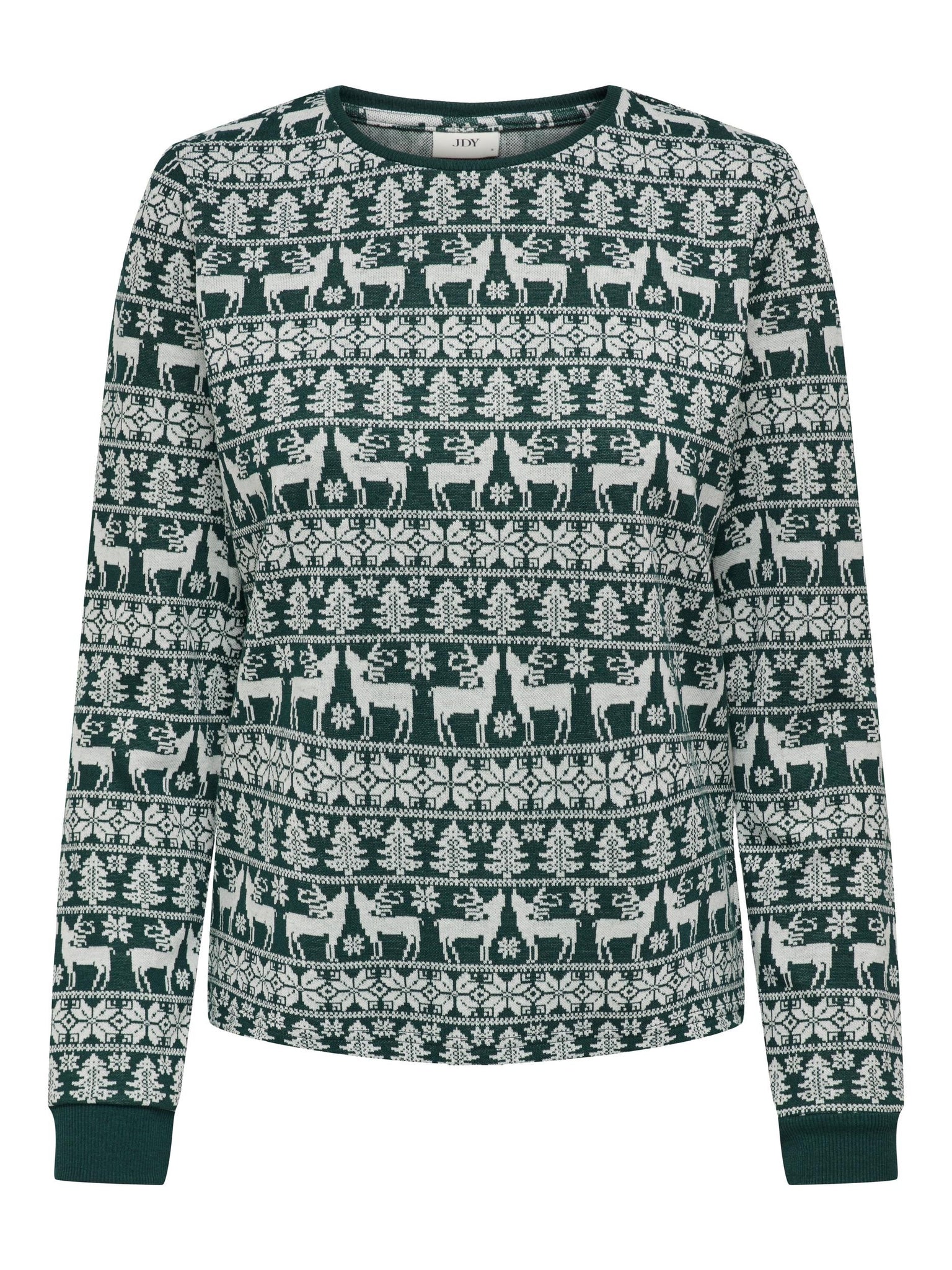JDYJOLLY X-MAS L/S O-NECK TOP JRS ATK  scarab 556