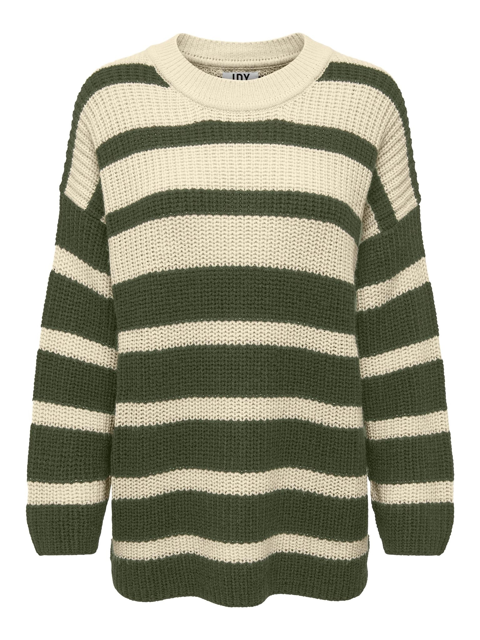 JDYJUSTY RUNA L/S LONG ST PULLO KNT NOOS eggnog kalamata 556