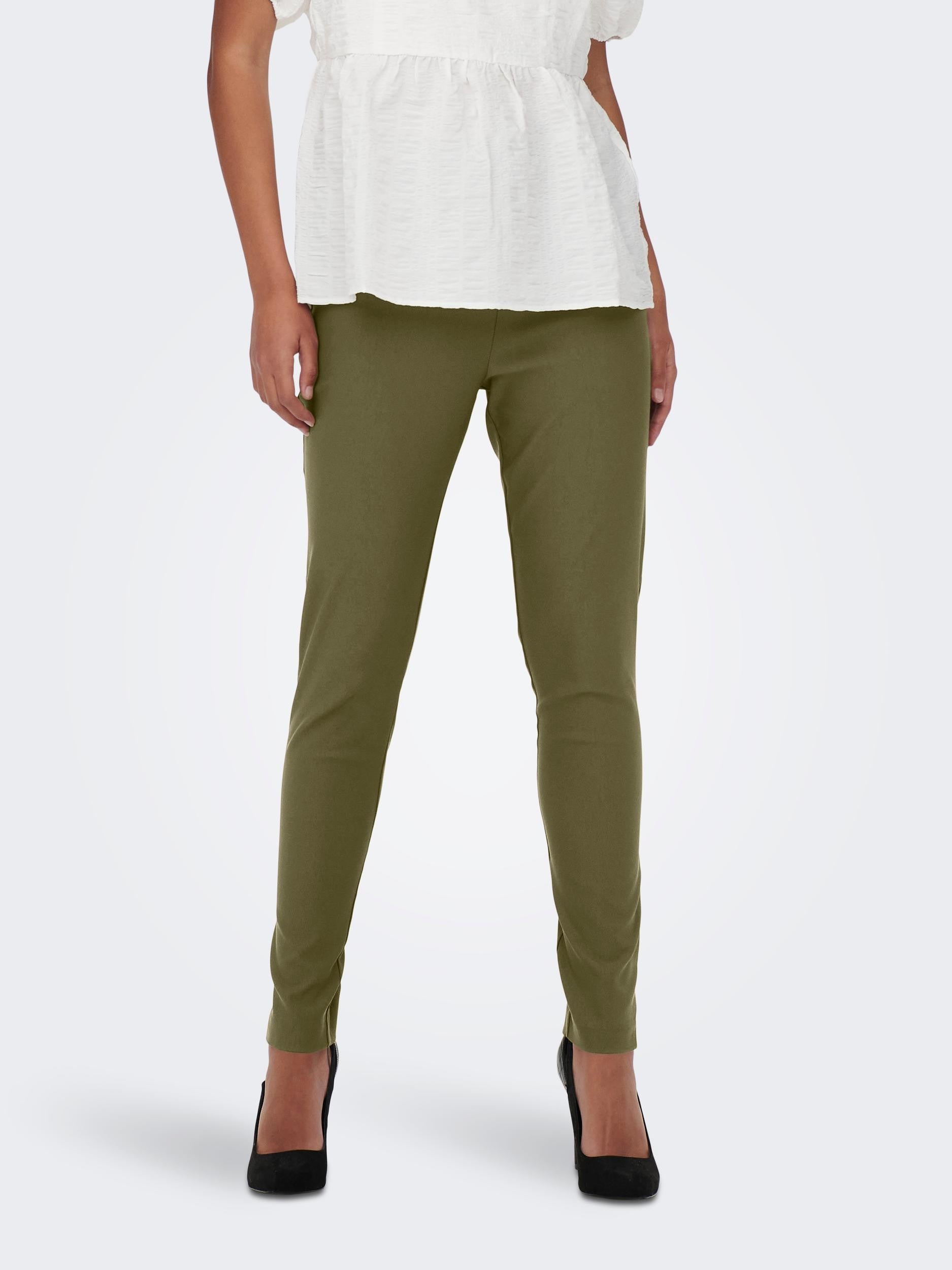 JDY SAY Linen HW Wide Pant WVN NOOS, zwart, (L) W x 32L