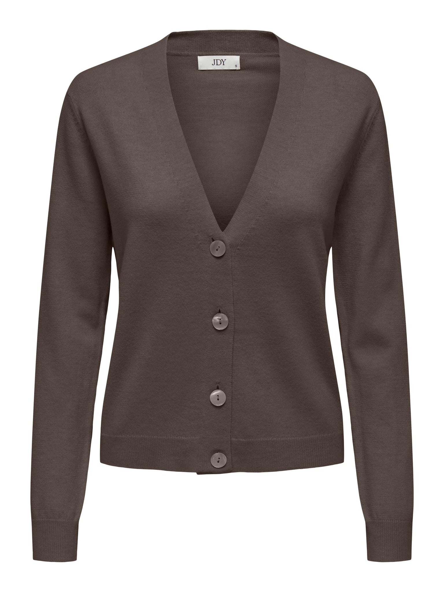 JDYPRIME LIFE L/S CARDIGAN KNT Chocolate Brown 556