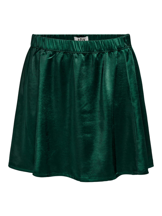 JDYRUBY MW SHORT SKIRT WVN scarab