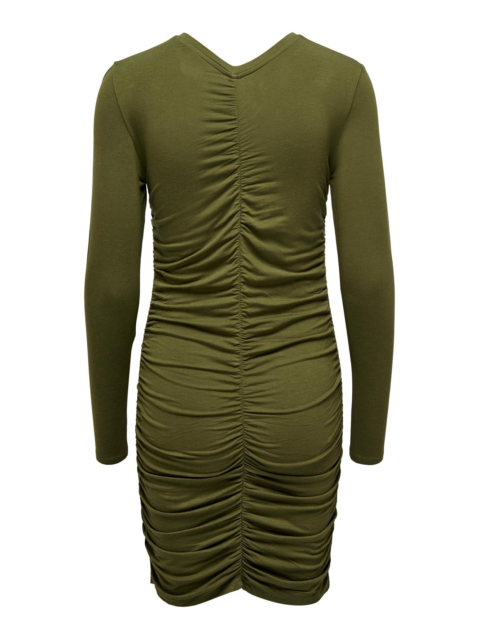 JDYSANDY L/S RUCHING DRESS JRS dark olive 556