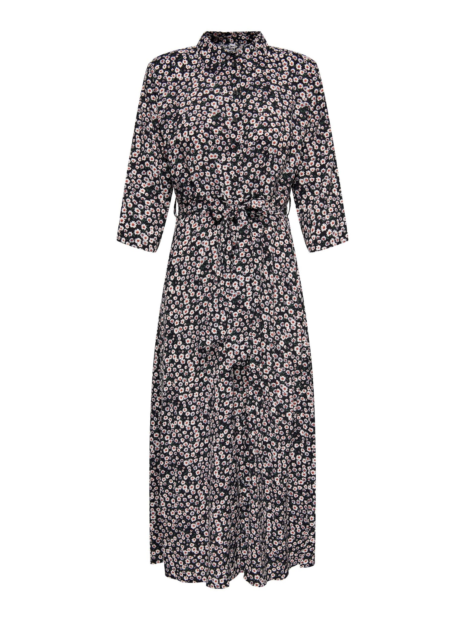 JDYSTARR LIFE 3/4 MAXI DRESS WVN black/kamille 556 34567