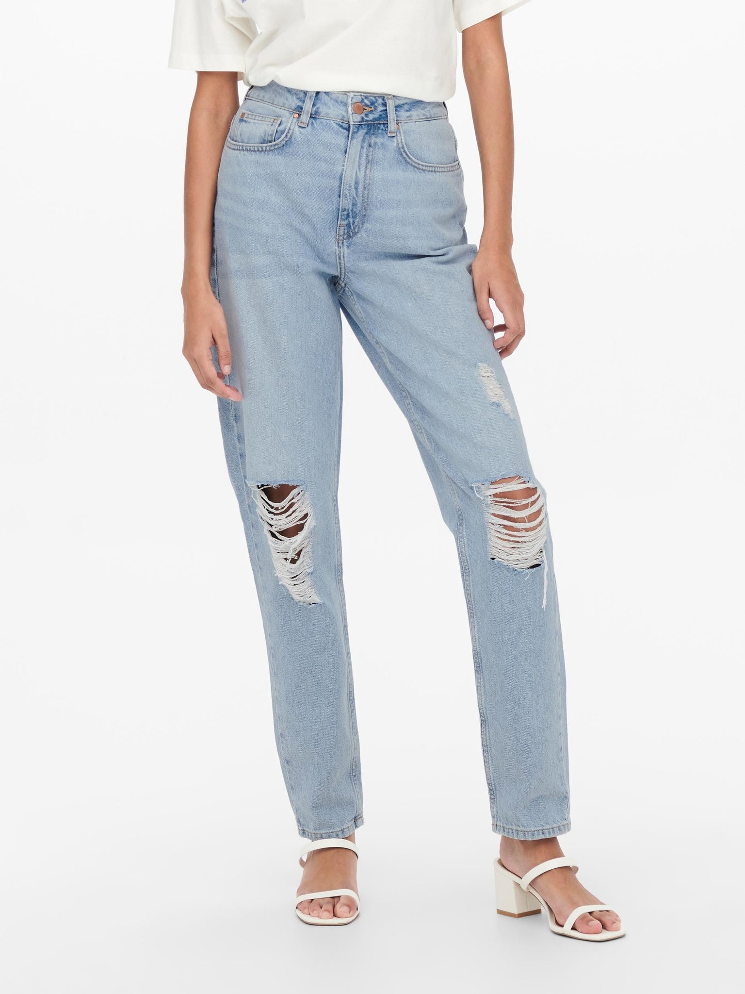 JDYZIKKA HW STRAIGHT DESTROY LB DNM light blue 556 64637