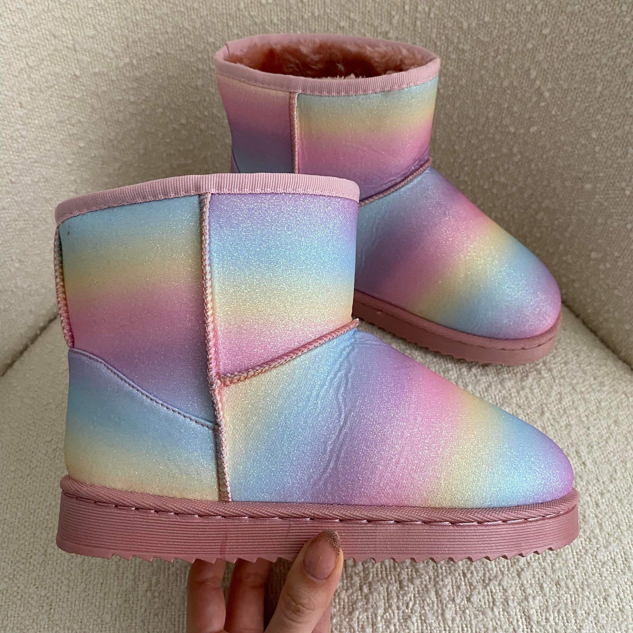 KIDS - rainbow fantasi boots -20213