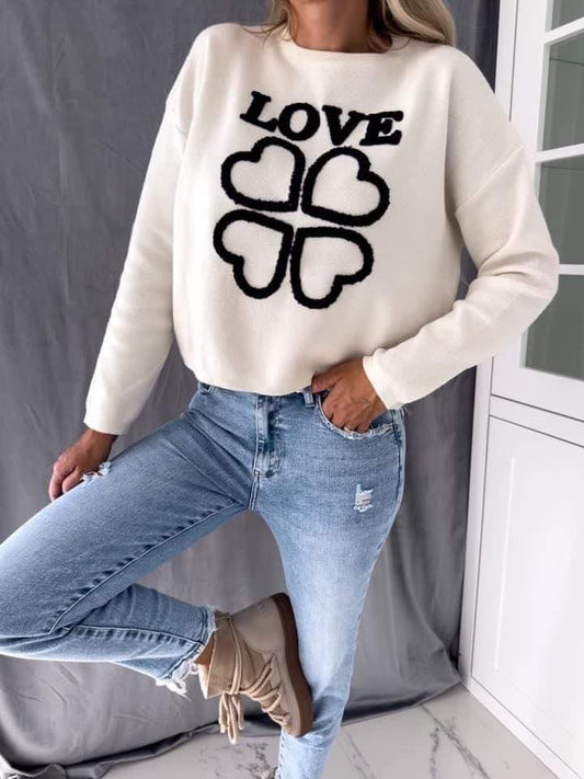 Lova sweat off White -8151 5432 556