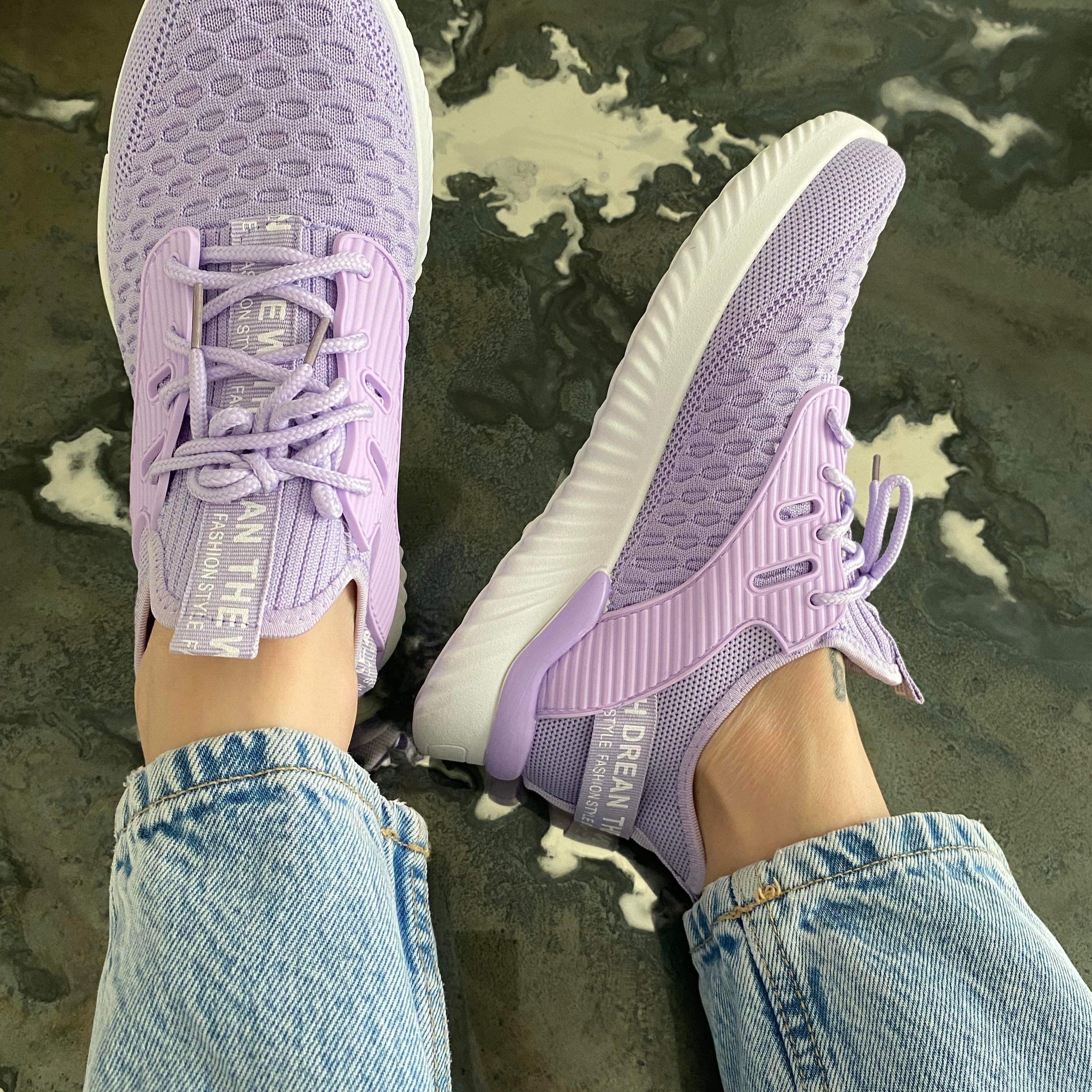 Luci sneakers purple -TA232  556 12345