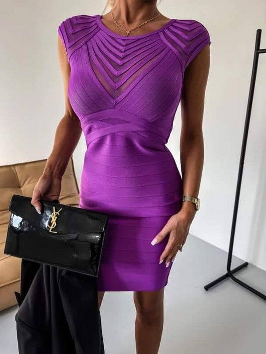 Mannie dress purple -608683