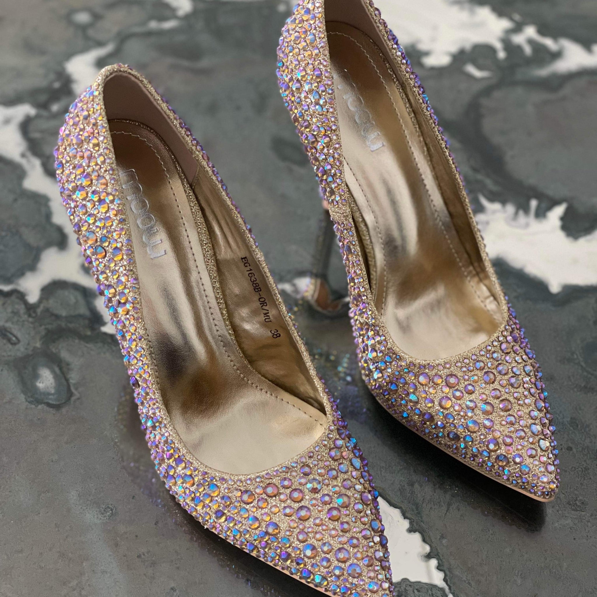 Mary Stone stilet Golden