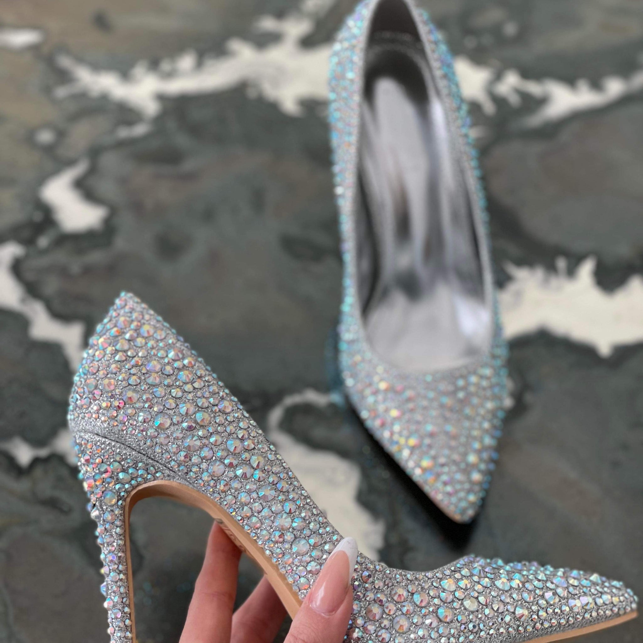 Mary Stone stilet Silver