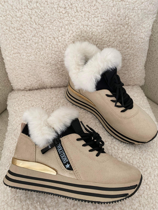 Masia sneakers beige 556 12345