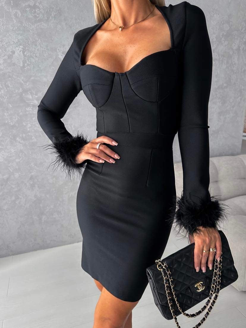 Maze dress Black 34567