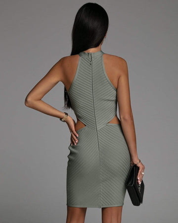 Misko bandage dress army