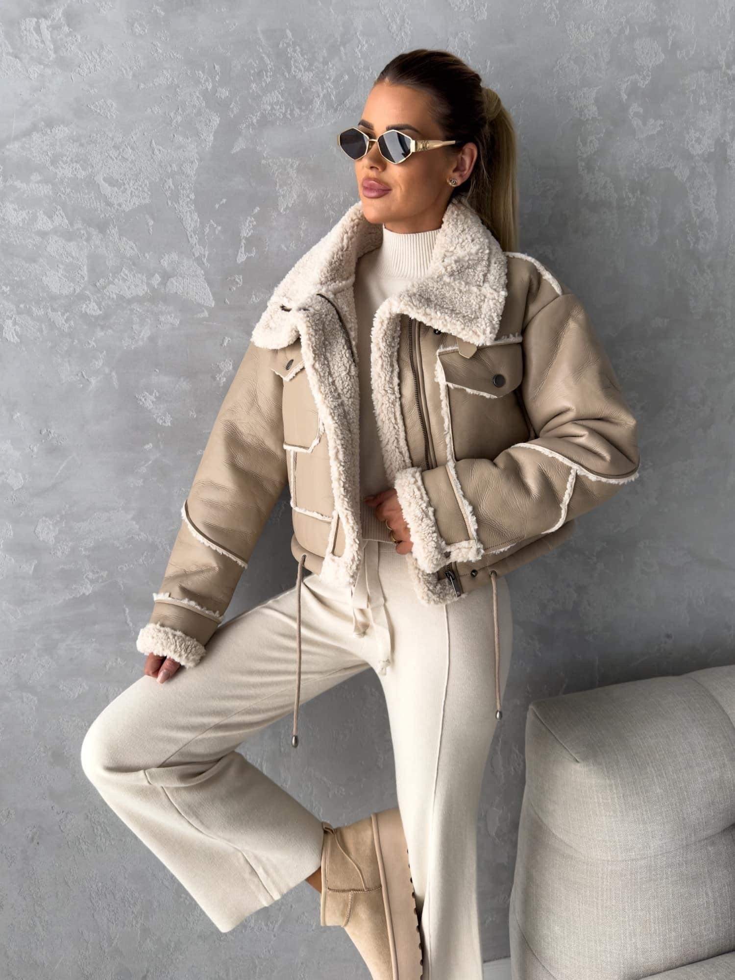 Monroee jacket beige