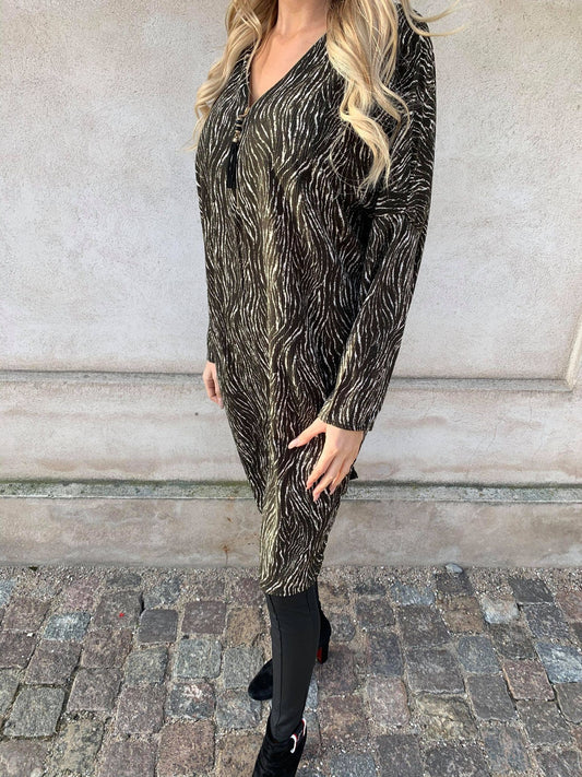 nivana tunika kjole armystrip